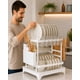 thumbnail image 4 of Escurridor de Loza de 2 Niveles con Porta Vasos y Cubiertos, 4 of 5