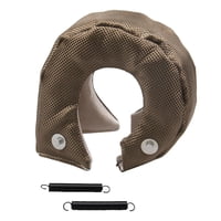 Magideal - Cubierta De Protección Térmica Del Turbocompresor Para Materiales De Aislamiento Térmico T3, Protección Térmica Con Resortes De Bloqueo, Manta Turbo