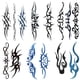thumbnail image 1 of Tatuajes Temporales Yesallwas Tribal 6 Hojas Impermeables, 1 of 3