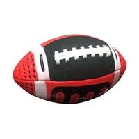 Magideal - Balón De Fútbol Americano De Tamaño Oficial Para Practicar Fútbol, Juguete Portátil De Calidad Para Niños, Balón De Rugby Para Niños, Regalo Rojo