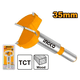 thumbnail image 1 of Broca Forstner Para Madera 35 Mm Ingco Adcs3501, 1 of 6