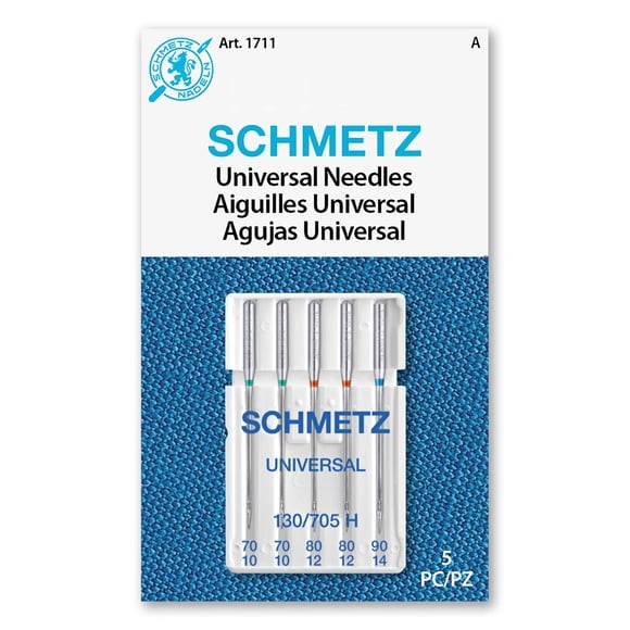 Aguja para máquina de coser SCHMETZ 1711, talle 71 universal