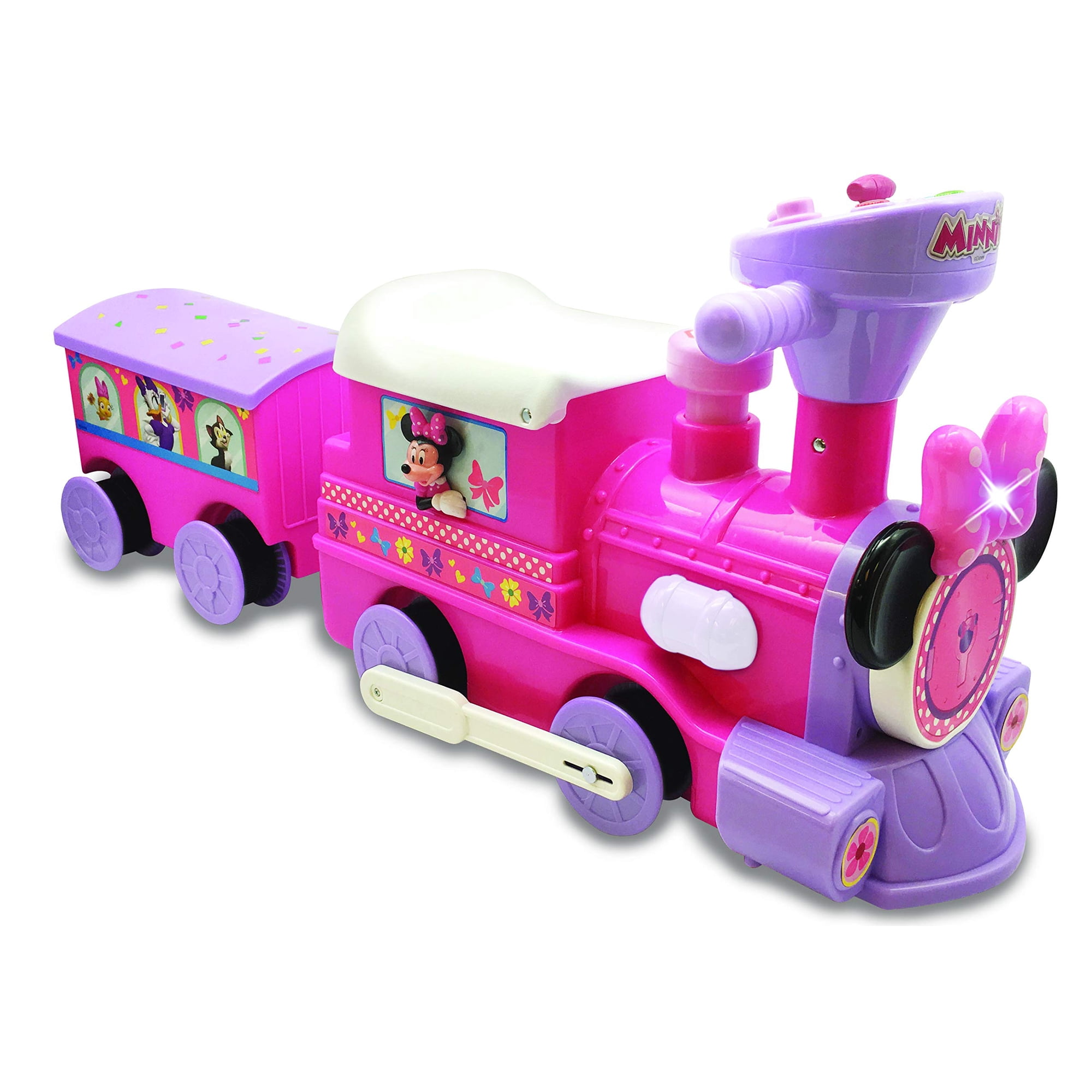 Tren De Juguete Motorized Ride-on Kiddieland Minnie Con Vías