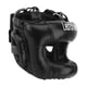 thumbnail image 1 of Casco De Boxeo Transpirable Muay Thai Headgear Para Sparring Kickboxing Karate Black, 1 of 4