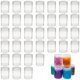 thumbnail image 1 of Frascos de plástico Sustainable Greetings, 35 unidades, 35 ml, transparentes, con tapas, 1 of 7