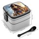 thumbnail image 2 of Mujer Maravilla Fiambrera de Doble Capa, Contenedor de Almuerzo Portátil Apilable, Almacenamiento de Alimentos Hermético a Prueba de Fugas, 1000ml, 2 of 6