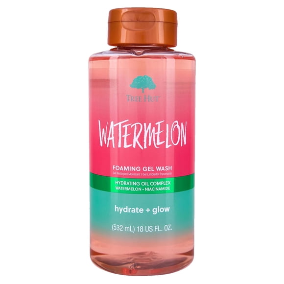 Gel de ducha corporal Tree Hut Watermelon, 532 ml