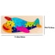 thumbnail image 1 of Rectangle Toddler Puzzle,Wooden Puzzle For Children, Animals Puzzles Dinosaur Crocodile Caterpillar Giraffe,Colorful Wood Numbered Puzzles Baby Infant Kid Preschool Learning Educational Toys, 1 of 5