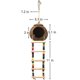 thumbnail image 3 of Coconut Bird House Eeaivnm colgante con escalera para pájaros pequeños, 3 of 7