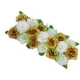 thumbnail image 4 of Ramo De Corredor De Mesa Con Panel De Flores Rosas De Arco Para Boda Dorado Y Blanco, 4 of 5