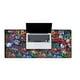 thumbnail image 1 of Mouse Pad Diseño Graffiti 90x40cmx2mm Dblue Dbmp011, 1 of 3