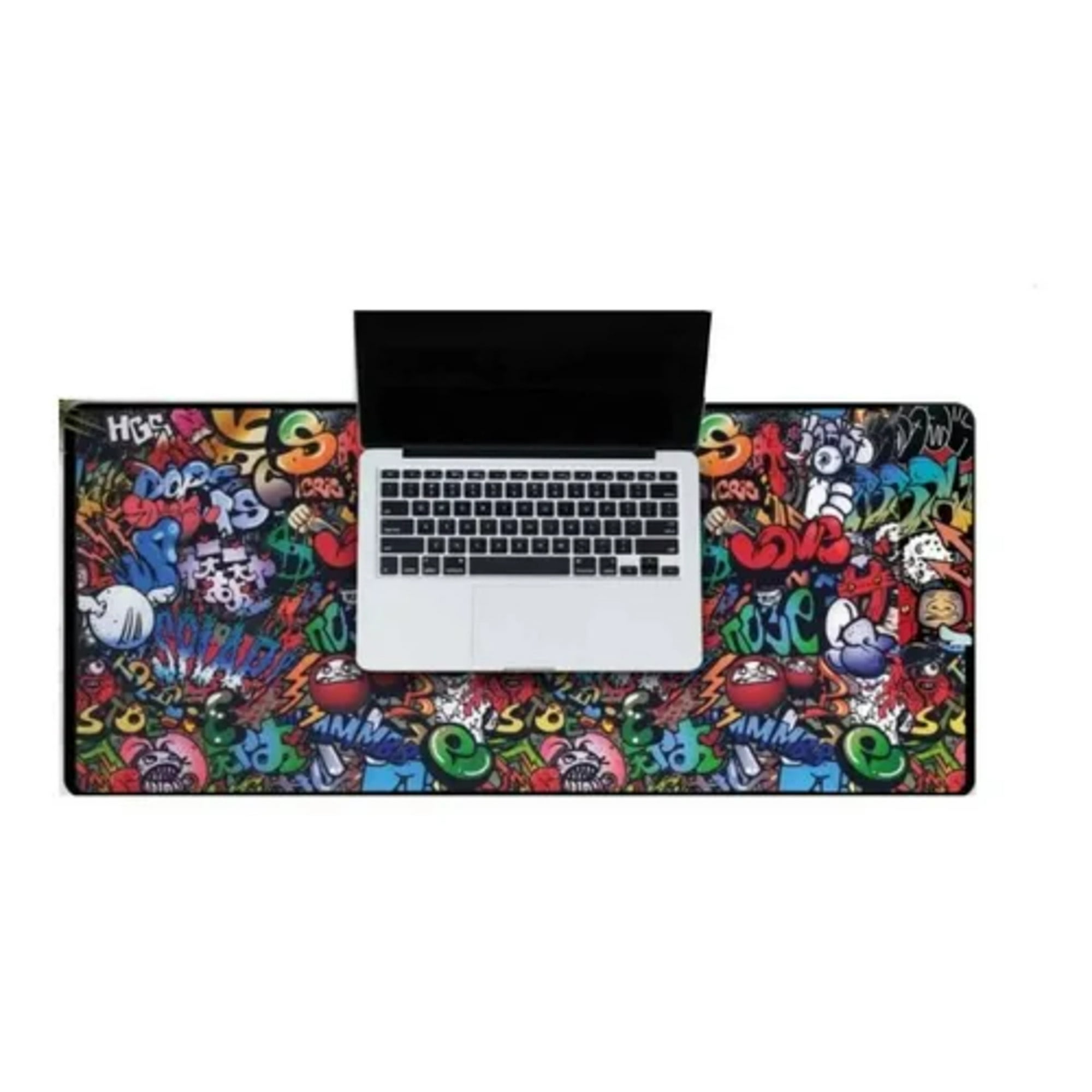 Mouse Pad Diseño Graffiti 90x40cmx2mm Dblue Dbmp011