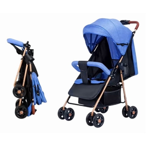 Genérico - Carrito Coche De Paseo Plegable Reclinable Compacto Bebe Lau