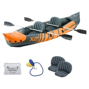 Kayak Promarine Para 2 Personas Gris-Naranjo