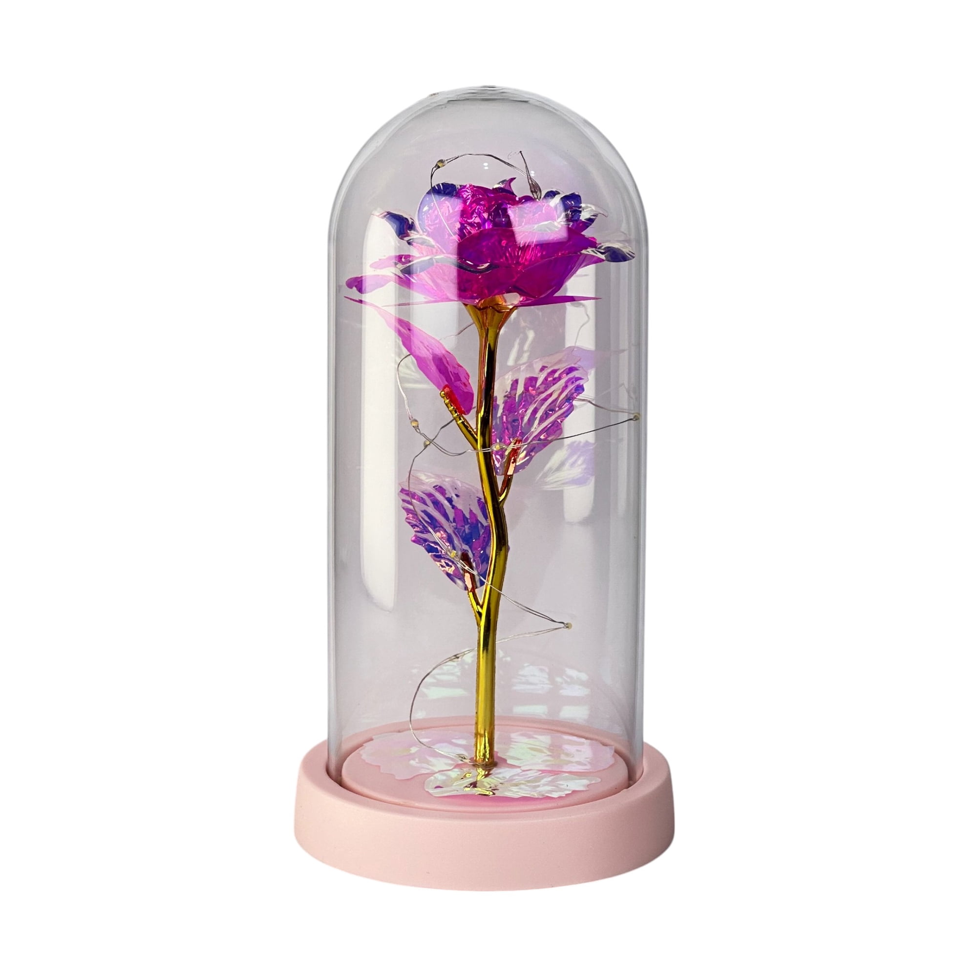 Genérico - Rosa Eterna Encapsulada Flor Artificial Regalo Dia Del Amor