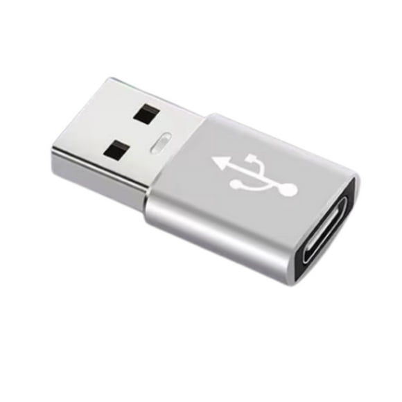 Adaptador Tipo C A Usb 3.0 Otg Gris Compatible Ios/windows