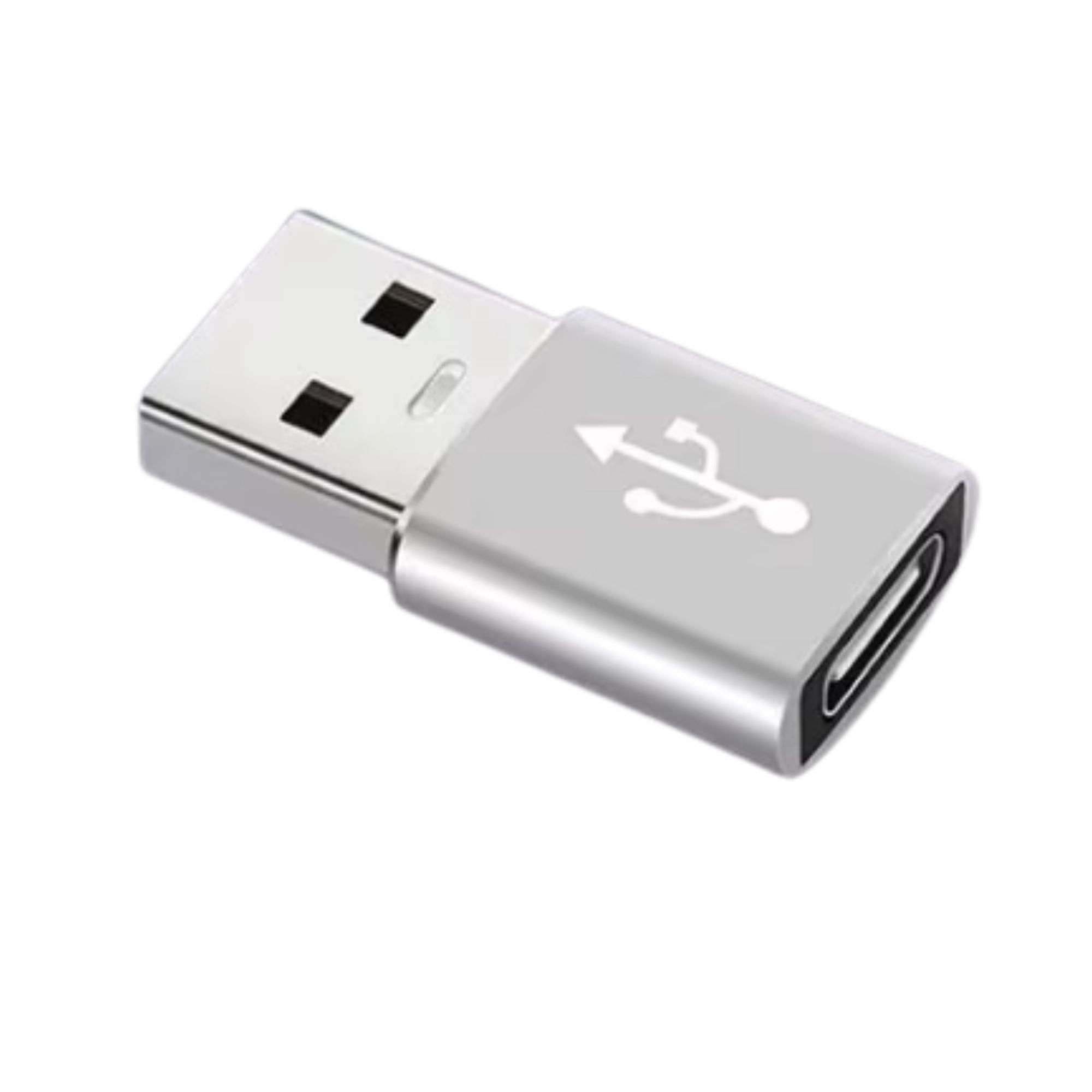 Genérico - Adaptador Tipo C A Usb 3.0 Otg Gris Compatible Ios/windows