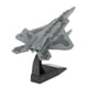 thumbnail image 2 of 1: 100 Aviones Estadounidenses F-22 Fighter Raptor Modelos De Aleación Fundida A Presión, 2 of 5