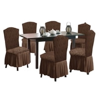 Genérica - Fundas 3D Para Sillas Turcas - Pack De 6 F11