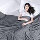 thumbnail image 3 of Sábana plana Utopia Bedding de microfibra cepillada suave, color gris, 3 of 7