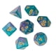 thumbnail image 4 of 7 Piezas De Dados Acrílicos Juguetes De Fiesta D4 D8 D10 D12 D20 Para MTG RPG Juego De Rol Verde Violeta, 4 of 5
