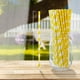 thumbnail image 4 of Papel amarillo Straws Party On Tap, 150 unidades, biodegradable, 4 of 7
