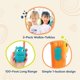 thumbnail image 3 of Walkie Talkie Set B. toys Hippo & Monkey, paquete de 2 unidades, alcance 100 m, 3 of 7