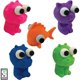 thumbnail image 3 of Raymond Geddes Animal Pencil Top Erasers for Kids Pack of 5, 3 of 3