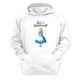 thumbnail image 1 of Polerón Canguro Alicia Cuentos Infantiles Blanco Talla Xl Unisex, 1 of 3