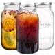 thumbnail image 1 of Mason Jar Galssmagic de boca ancha de 1,9 L (64 oz) x3 con tapa hermética, 1 of 6