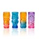 thumbnail image 4 of Juego de vasos tiki de vidrio coloreado Burns Glass, 480 ml, 4 piezas, 4 of 6