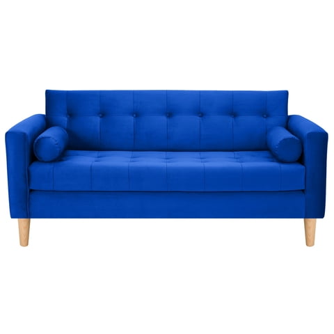 Bodevir - Sofa Retro 3C Felpa 05 Azul Rey