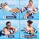 thumbnail image 3 of Hamaca Monterey 4 En 1 Pool Float Aqua Original Color Azul Marino, 3 of 7