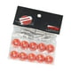 thumbnail image 1 of Arandelas De Guardabarros M6, Repuesto, Alta Confiabilidad, Kit De Decoración Del Compartimiento Del Motor Resistente, Color Naranja, 1 of 3