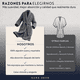 thumbnail image 3 of Bata De Baño Algodon Absorbente Suave Unisex Seca Rapido Gris, 3 of 10