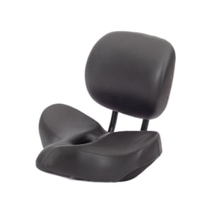 Ioensy - Asiento De Bicicleta Con Respaldo Acolchado Sillín De Bicicleta Para Bicicleta De Ejercicio Triciclo Ciclismo