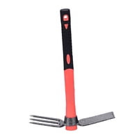 Magideal - Azada Y Cultivador De Jardín, Azadas Manuales Para Desmalezado, Mango Antideslizante, Resistente, Acabado Inoxidable, Cultivador De Mano Pequeño, Herr Estilo B