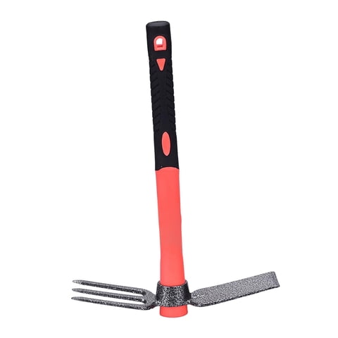 Magideal - Azada Y Cultivador De Jardín, Azadas Manuales Para Desmalezado, Mango Antideslizante, Resistente, Acabado Inoxidable, Cultivador De Mano Pequeño, Herr Estilo B