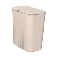 Magideal - Organizadores De Papelera De Cocina Para El Hogar, Papelera Para Ahorrar Espacio Con Tapa, Multifunción, Gran Capacidad, Para Colgar En La Pared , Beige