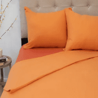 Genérico - Sabana Polar Térmica 2 Plazas Doral Color Terracota