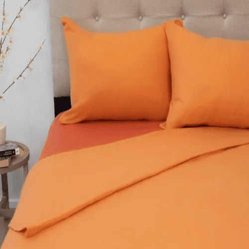 Genérico - Sabana Polar Térmica 2 Plazas Doral Color Terracota