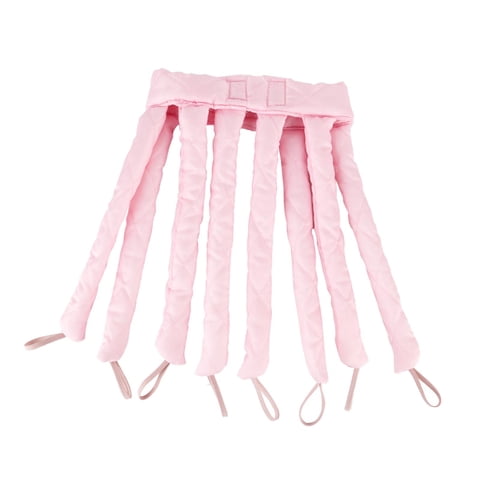 Magideal - Rizadores De Cabellero Sin Calor Pulpo Dañan El Cabello, Varilla Rizadora Sin Calefacción, Diadema, Varita Rizadora, Rizos Naturales , Rosa Para Cabello Largo