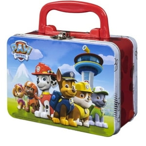 Genérico - Puzzle/Rompecabezas Paw Patrol 3D – 2 Unidades Caja Metálica