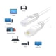 thumbnail image 4 of Cable de Red Internet 
 Cat 5e Blanco con Conectores RJ45 Incluidos 10 Metros, 4 of 4