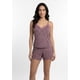 thumbnail image 1 of Pijama Corto Encaje  Microfibra  Mujer Kayser 70.42M-ROS, 1 of 5