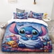 thumbnail image 5 of Duvet Cover Cute Cartoon Stitch Eating Cake One Quilt Cover Two Pillowcases Single Double Bed No Filling Inside, 5 of 5
