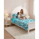 thumbnail image 1 of Quilt De Verano 5D Cubrecama Ligero Transpirable Plaza y Media, 1 of 6