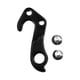 thumbnail image 4 of Adaptador De Marco De Deserción De Suspensión De Engranaje De Cambio De Bicicleta De Aluminio Negro Para Piezas, 4 of 4