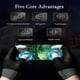 thumbnail image 3 of Guantes para juegos de control móvil, de fibra de nanoplata, de alta sensibilidad, transpirables, antisudor y sin costuras, para pantalla táctil., 3 of 8