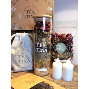 Té De Tina - Bomba De Baño Natural Montaña De Luz 165 Gr